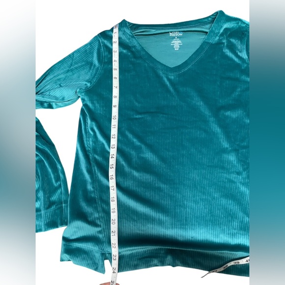 Croft & Barrow Teal Top size Medium - Picture 2 of 7